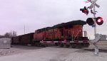 BNSF coal train DPU